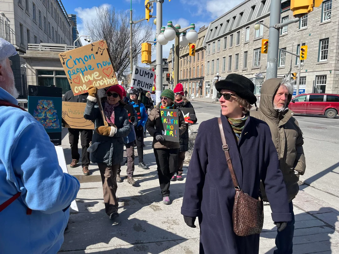 No Kings Protest Ottawa